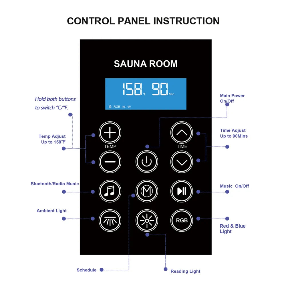 SH02 2-Person Hemlock Infrared Sauna