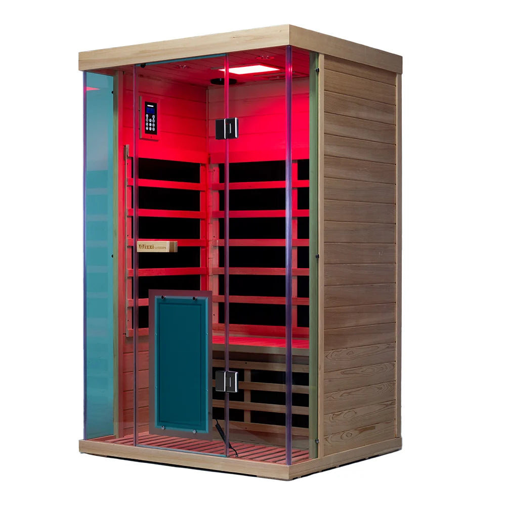 SH02 2-Person Hemlock Infrared Sauna