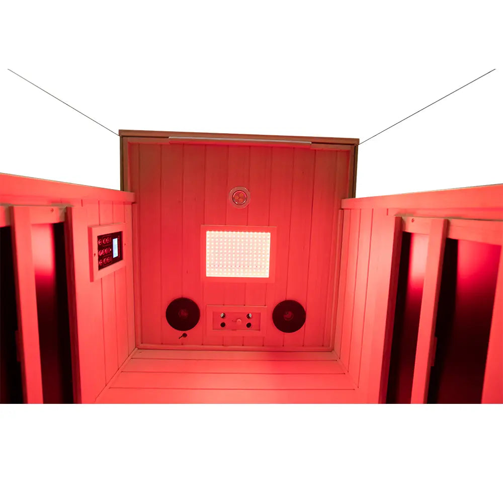 SH01 1-Person Hemlock Infrared Sauna