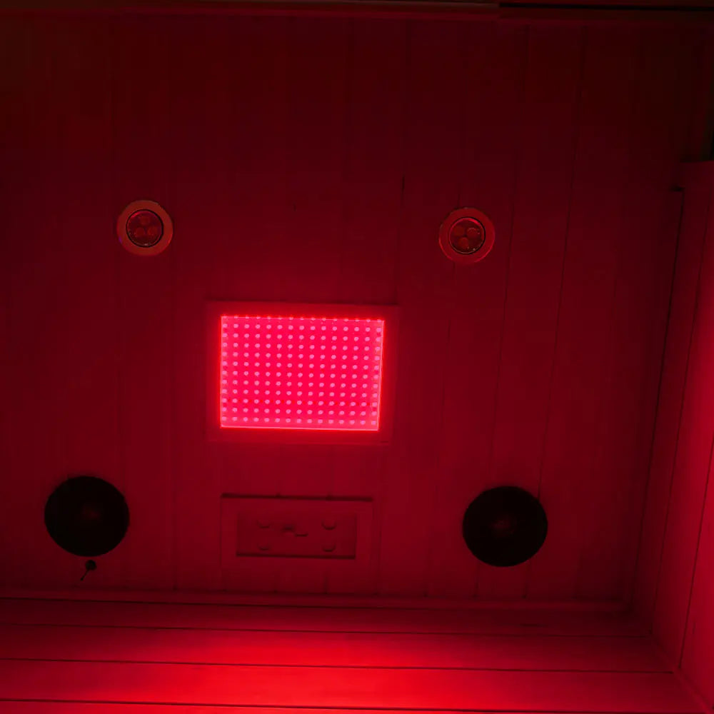 SH02 2-Person Hemlock Infrared Sauna