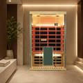 SH02 2-Person Hemlock Infrared Sauna