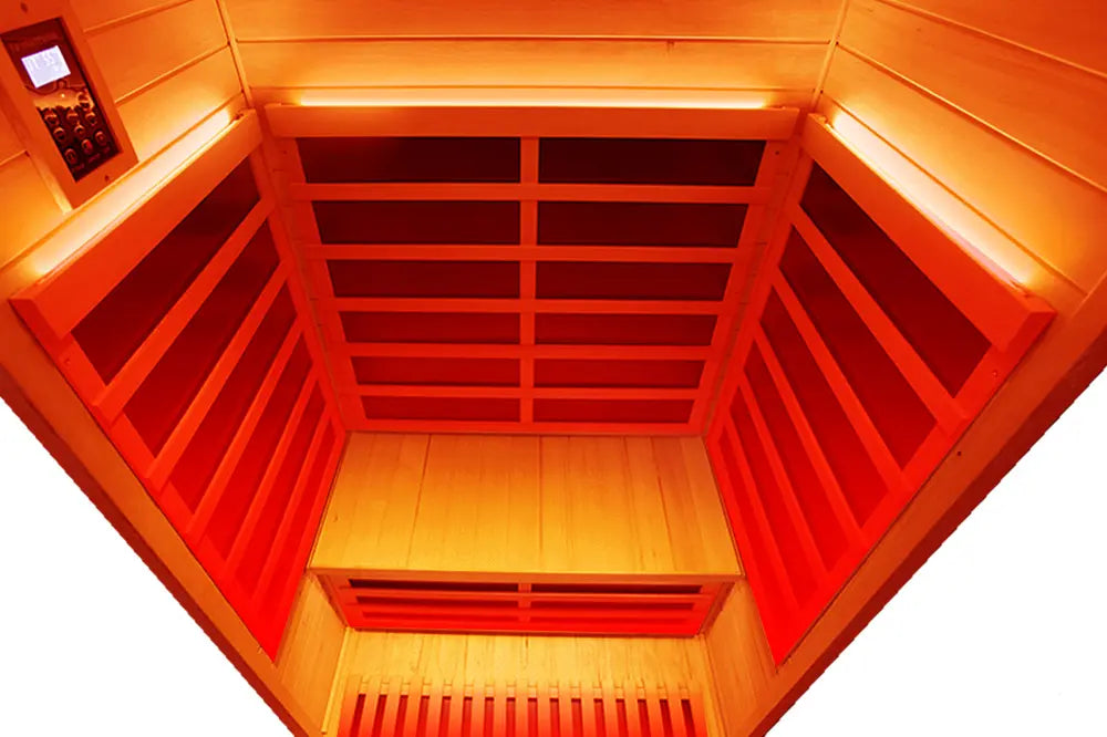 SH02 2-Person Hemlock Infrared Sauna